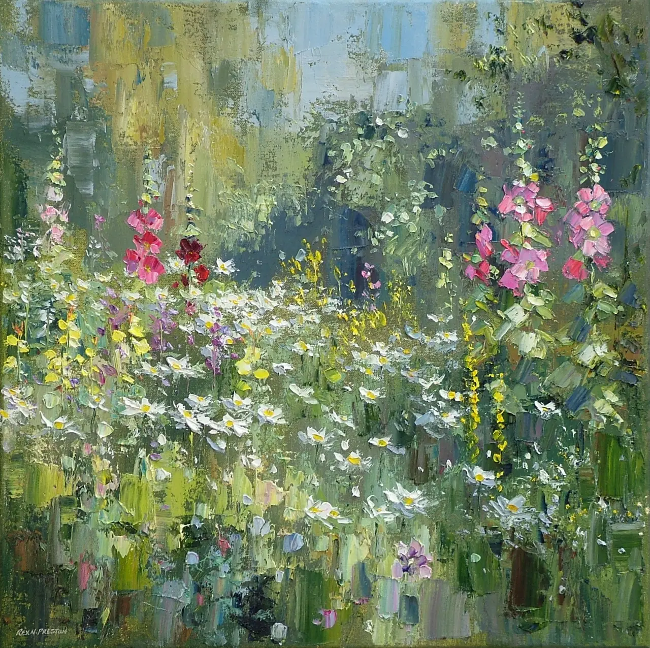 Rex Preston - garden flowers